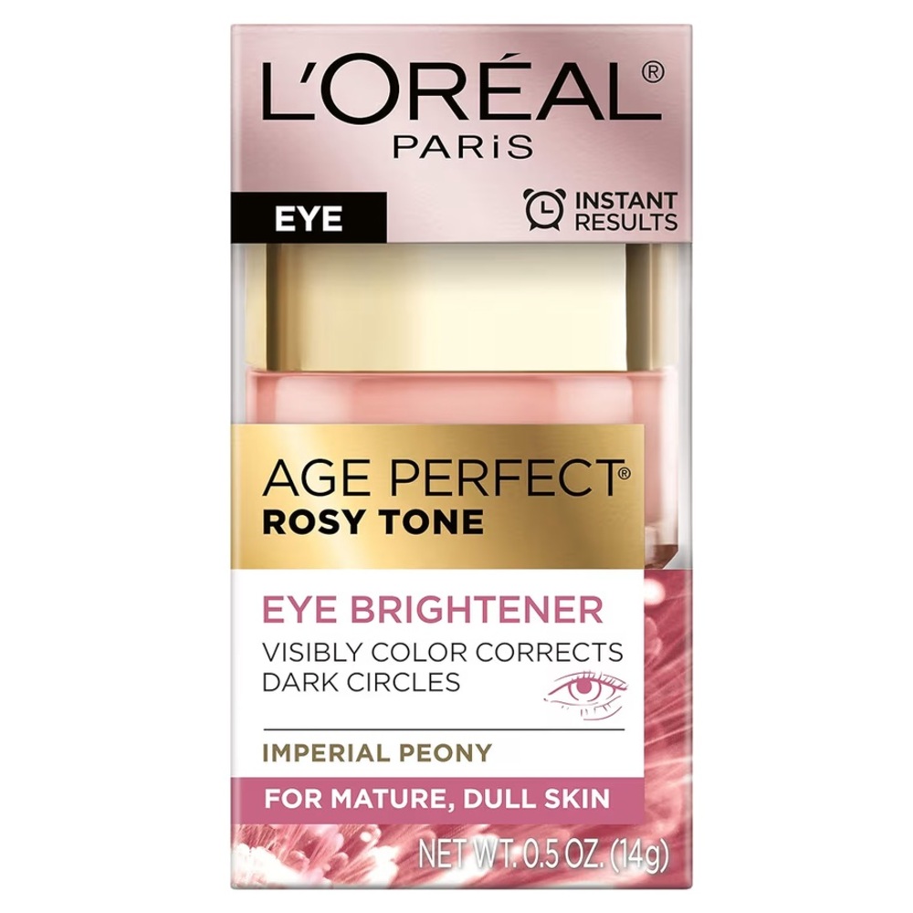 NEW L’Oréal Age Perfect Rosy Tone Eye Cream Brightener 0.5 oz | Anti-Aging - Picture 3 of 16